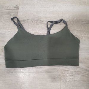 H&m green sports bra